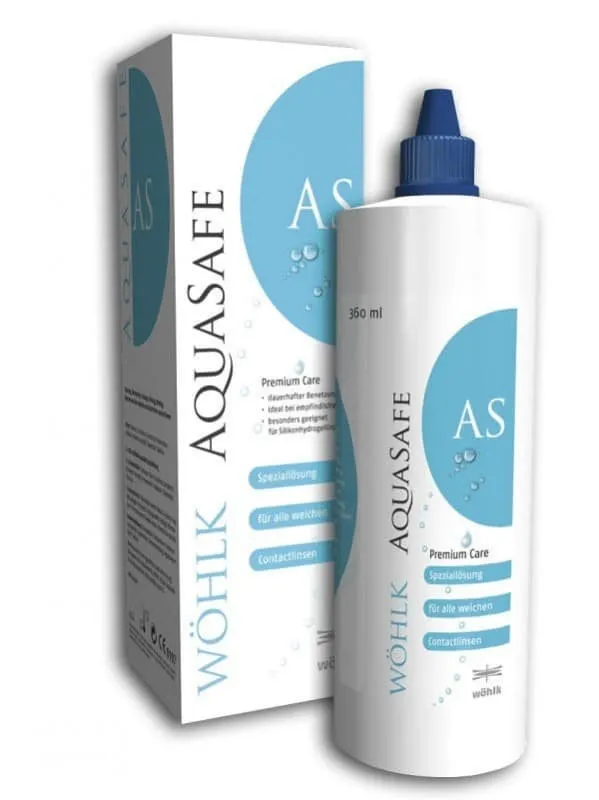 Izdelek Tekočina Wöhlk Aquasafe (100 ml) — embalaža