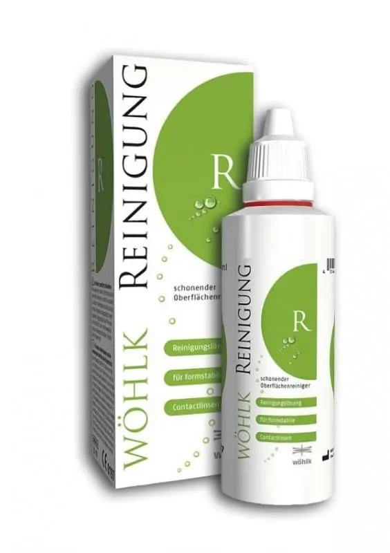 Izdelek Tekočina Wöhlk Čistilec (30 ml) — embalaža