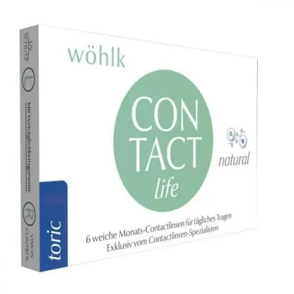 Izdelek Wöhlk Contact Life toric (6 leč) — embalaža
